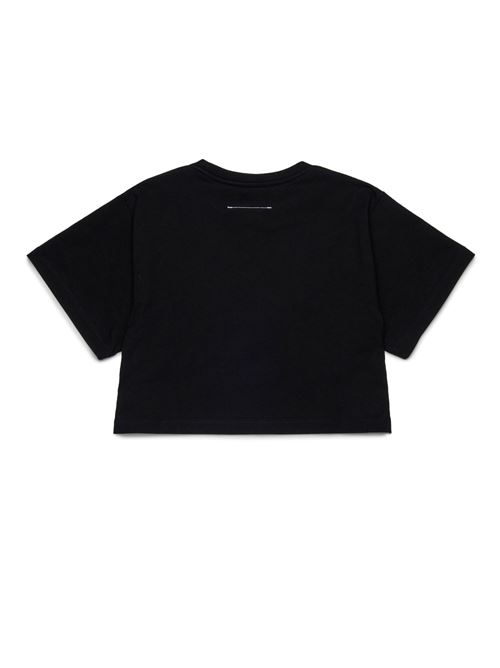 MM6 Maison Margiela  T-shirt Nera Teen MARGIELA | M60908 MM04IM6900